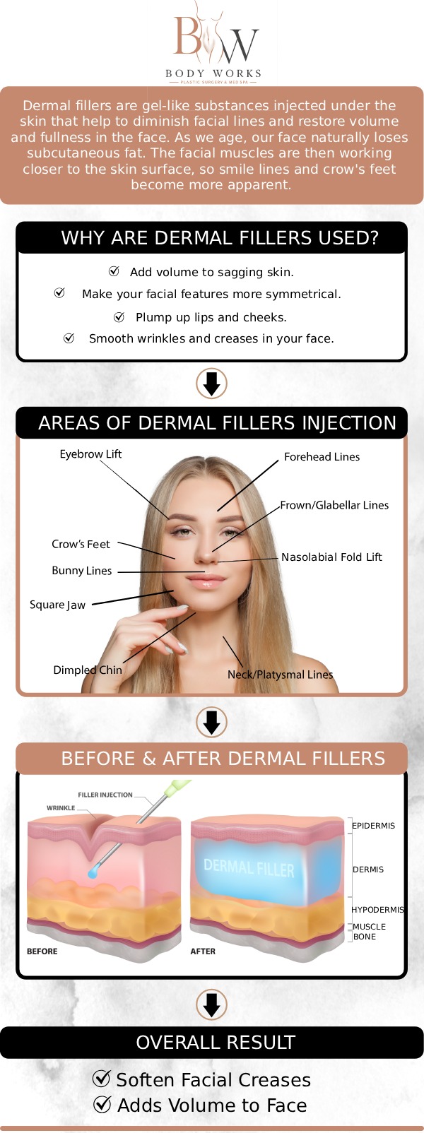 If you are looking to instantly restore lost volume and smooth away deep wrinkles, finding an experienced facial filler specialist in Chicago, IL, is the key to achieving a youthful, refreshed appearance. At Body Works Plastic Surgery, our board-certified team provides customized, minimally invasive dermal filler treatments. For more information, contact us or request an appointment online. We are conveniently located at 3918 W 63rd St, Chicago, IL 60629. If you are looking to instantly restore lost volume and smooth away deep wrinkles, finding an experienced facial filler specialist in Chicago, IL, is the key to achieving a youthful, refreshed appearance. At Body Works Plastic Surgery, our board-certified team provides customized, minimally invasive dermal filler treatments. For more information, contact us or request an appointment online. We are conveniently located at 3918 W 63rd St, Chicago, IL 60629.